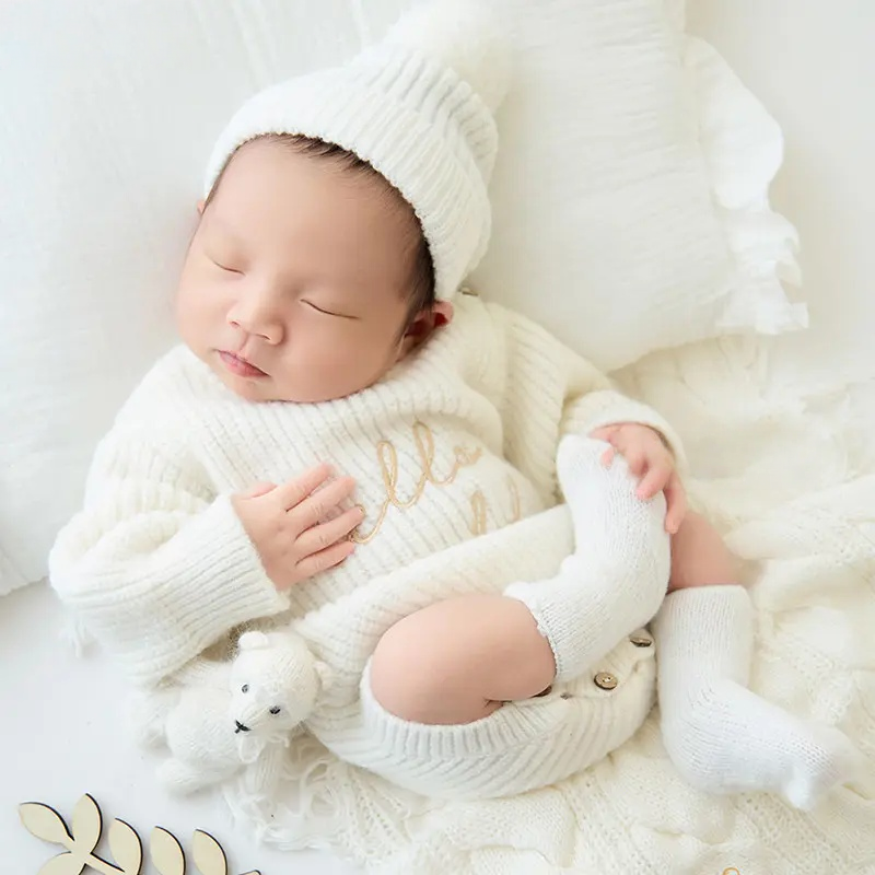 White Nordic Home Set - Newborn Photography Props - Image 5